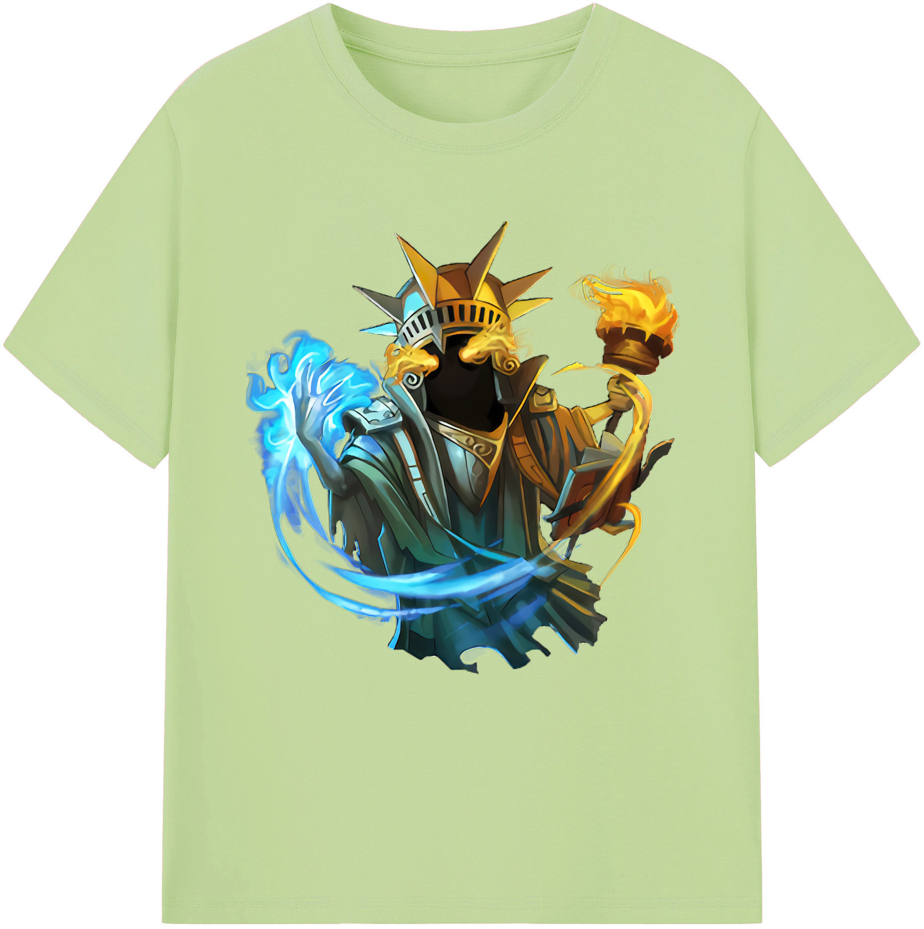 リーグ・オブ・レジェンド League of Legends LOL 綿100％半袖Tシャツ（フロントプリント）